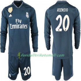 Fußballtrikots Real Madrid ASENSIO 20 Kinder 2018-2019 Langarm Auswärts-trikot kaufen